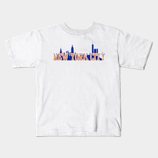 New York City Skyline Kids T-Shirt